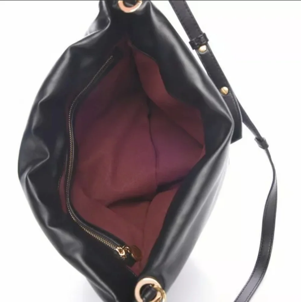 Stella McCartney Black Bubble Hobo Bag